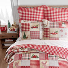 Load image into Gallery viewer, Home for Christmas Quilt Set KB
