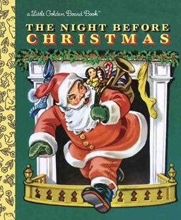 A Little Golden Board Book- The Night Before Christmas