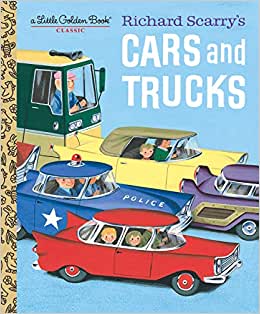 Richard Scarry's Cars And Trucks - A Little Golden Book